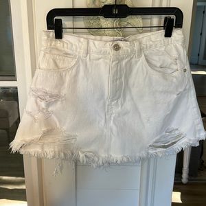 Zara TRR IXd ajean Skort